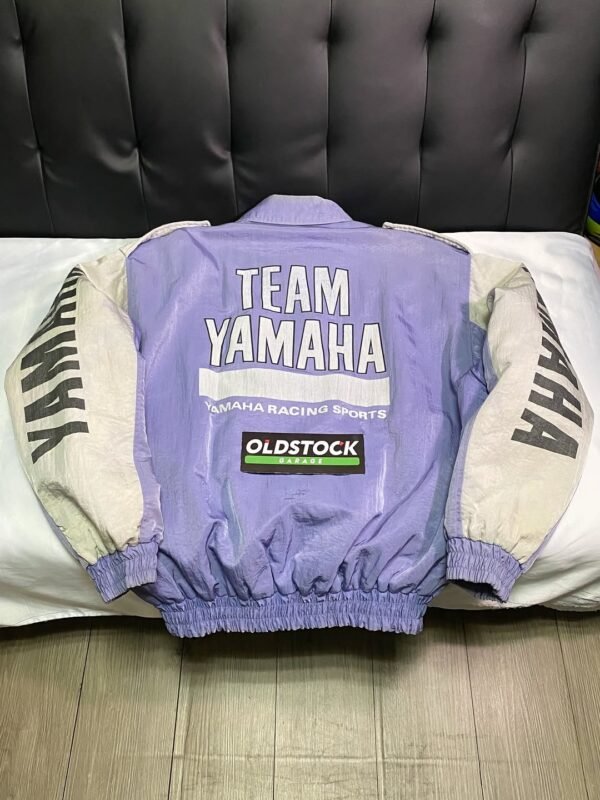 SOLD to Philippines 🇵🇭❌❌❌FS- Vintage Racing Jacket Team Yamaha (Yamaha Racing Sports) Lilac Original Yamaha🧞Size LL, Kondisi 90% - UP ✨Vintage, Rare Item… karet kenceng, red color inner, inner mulus, sablon (6) Vintage Racing Jacket Honda